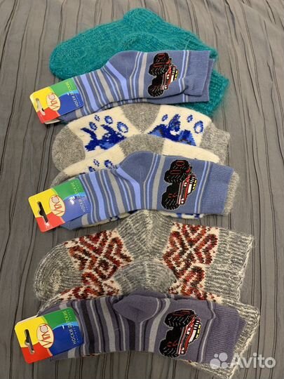 Комплект зимних носков для мальчика