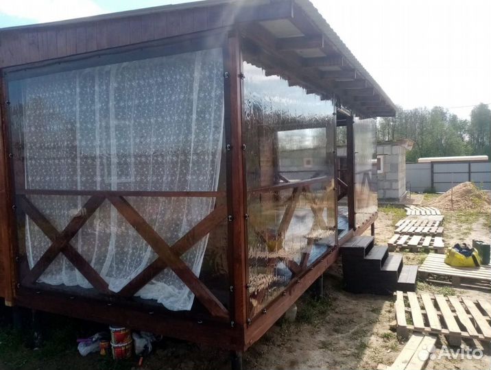 Мягкие окна на веранду