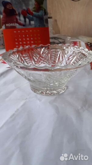 Ваза хрустальная СССР
