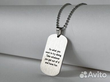 Жетон с гравировкой