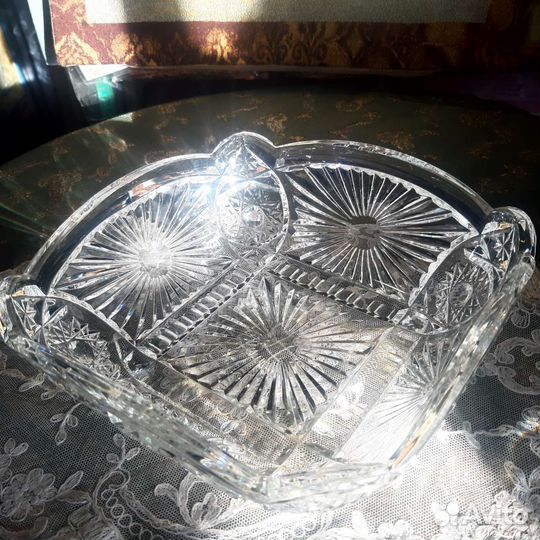 Ваза хрустальная СССР