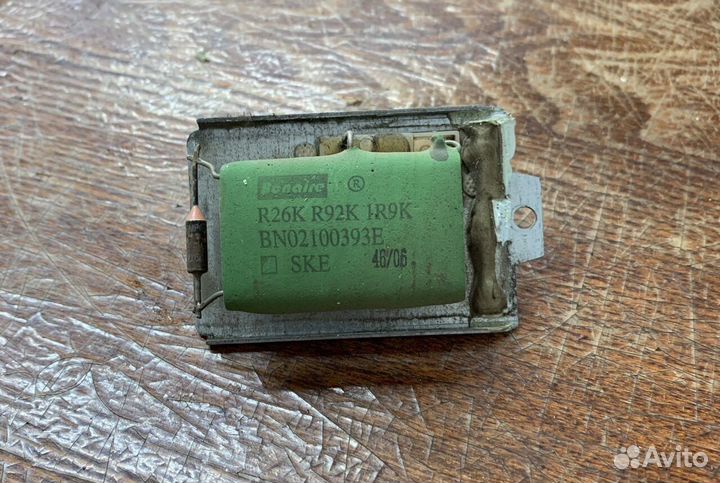 Реостат печки chery amulet