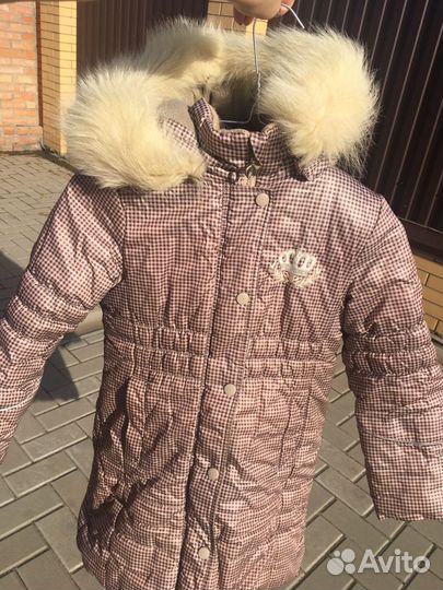Зимнее пальто для девочки