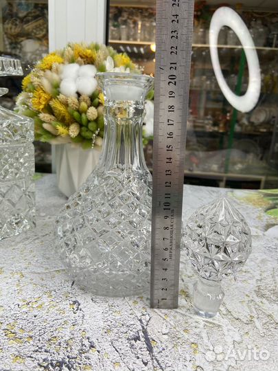 Штоф/графин bohemia хрустальный