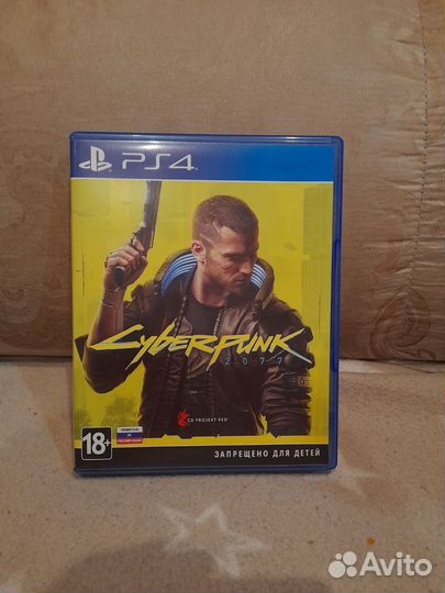 Диск для PS4 Cyberpunk 2077