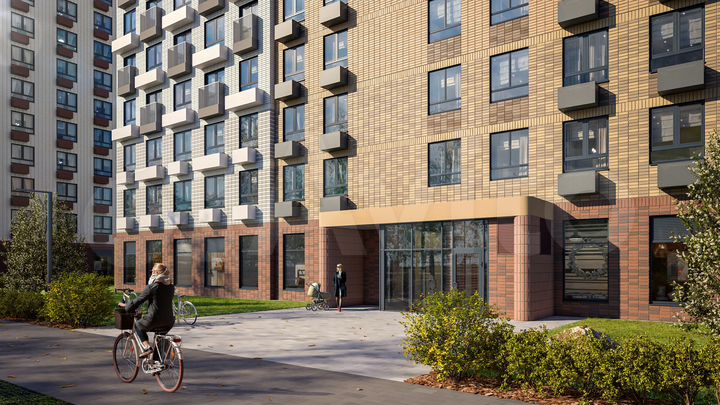 Квартира-студия, 22,9 м², 2/13 эт.