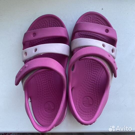 Сандалии Crocs c11 для девочки оригинал