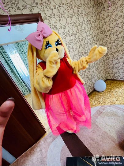 Роставая кукла заяц