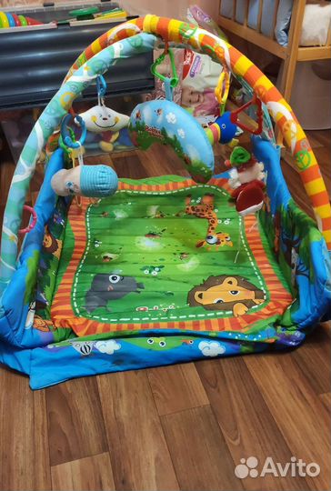Развивающий коврик happy baby