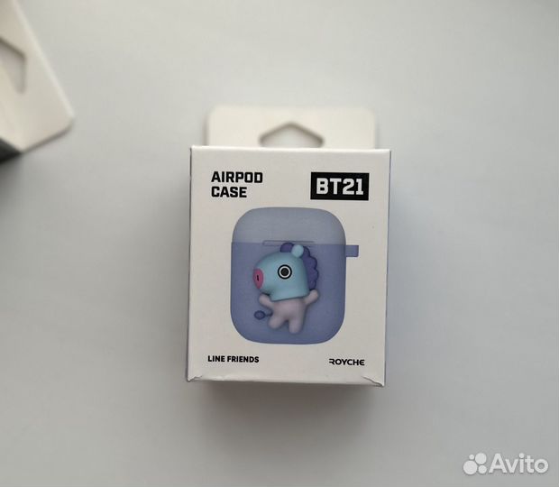 Чехол на наушники airpods BTS BT21, оригинал