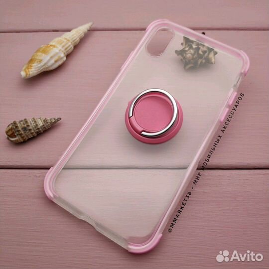 Чехол для телефона силиконовый с держателем