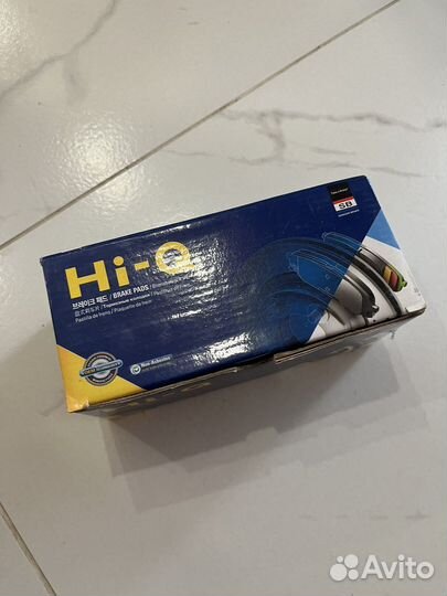 Колодки передние на camry