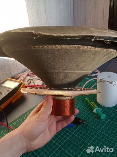 Ремонт динамиков, сабвуферов, портативных колонок