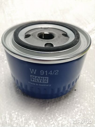 Фильтр масляный Mann Filter W914/2