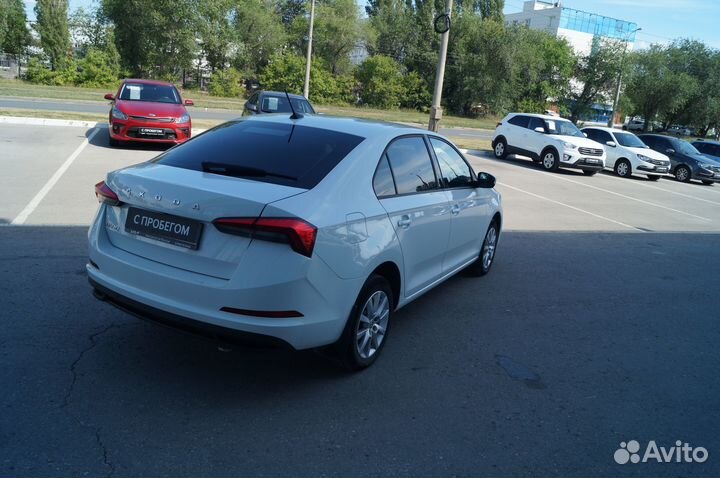 Skoda Rapid 1.6 AT, 2021, 111 361 км