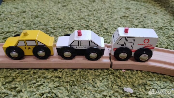 Деревянная железная дорога IKEA, бу