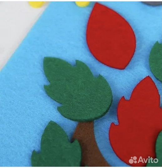 Игрушка из фетра с липучками