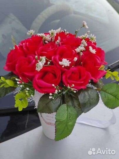 Цветы мыльные