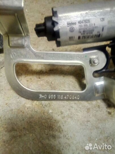 Моторчик стеклоочистителя vw t5,t6