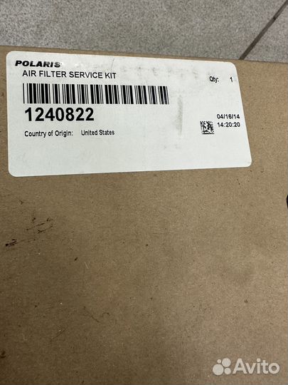 Воздушный фильтр polaris RZR XP 1000 1241084