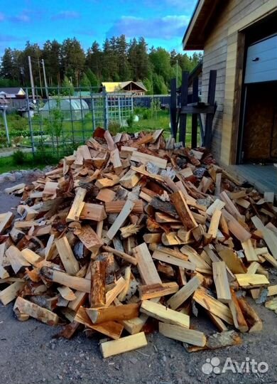 Дрова колотые Осина