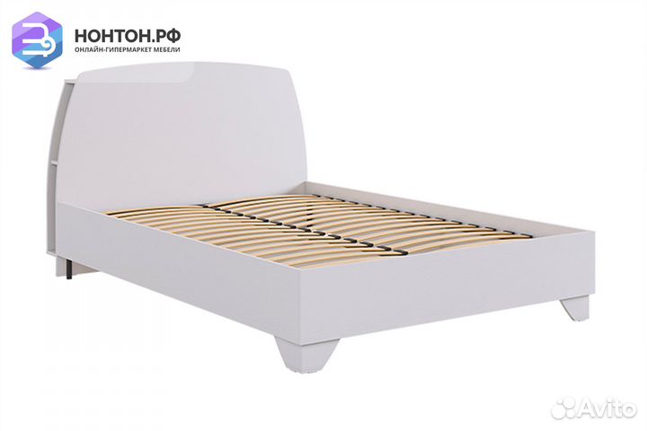 Кровать Виктория -1 белое дерево