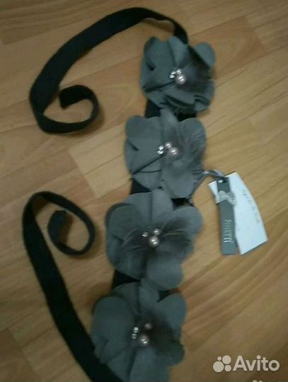 Кожаная ключница ремень брелок новые