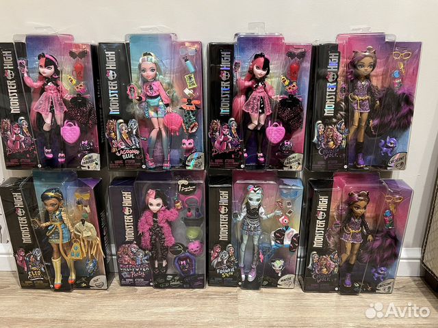 Куклы монстер хай новые в коробках