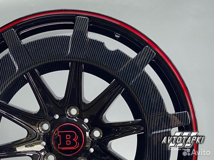 Диски для G кдасс r23 brabus rocket carbon red