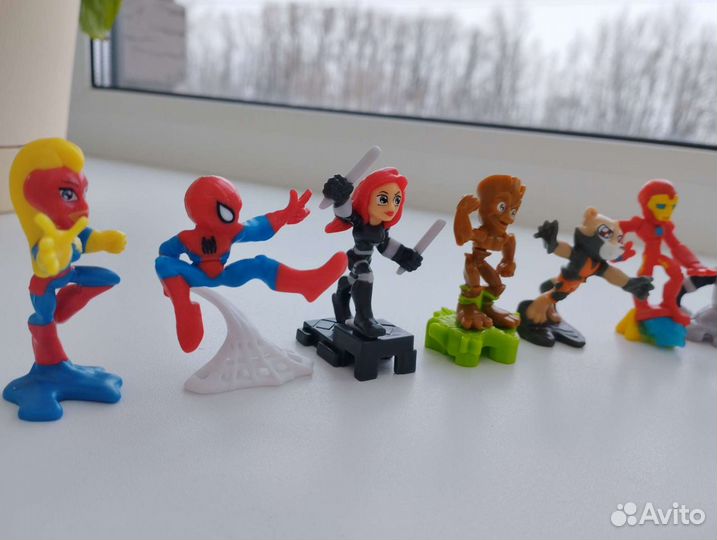 Герои Марвел Киндер сюрприз