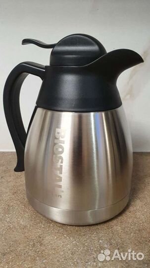 Термос Biostal кувшин 1 л. Нерж. сталь. Новый