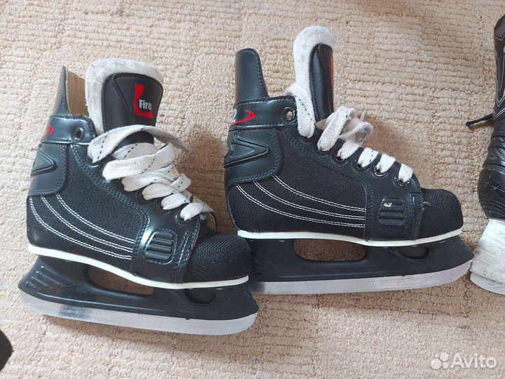 Коньки хоккейные р.30-35