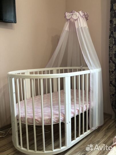 Детская кроватка трансформер