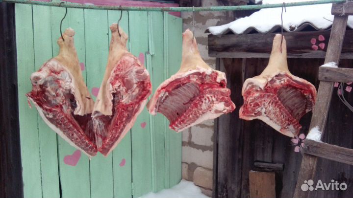 Домашнее Мясо свинины,деревенское,натуральное