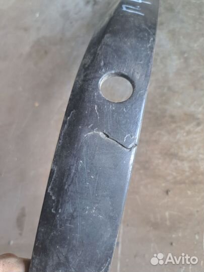 Молдинг переднего бампера BMW E65