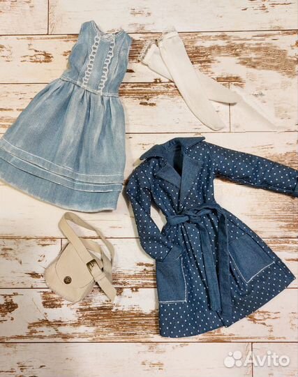 Одежда (комплект) для кукол бжд (bjd 1/4 Минифи)