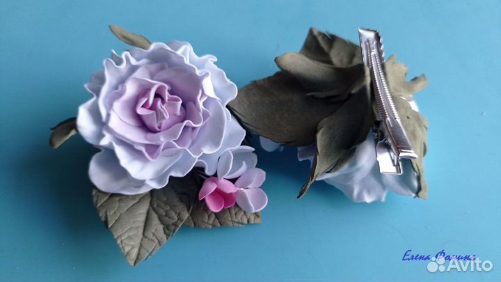 Заколочки, ободки ручная работа