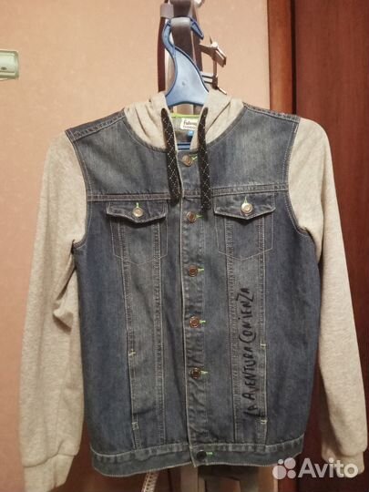Джинсовая куртка для мальчика
