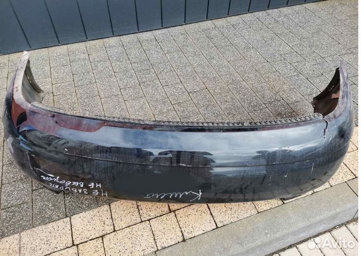 Бампер задний Polo седан 2014 дорестайл