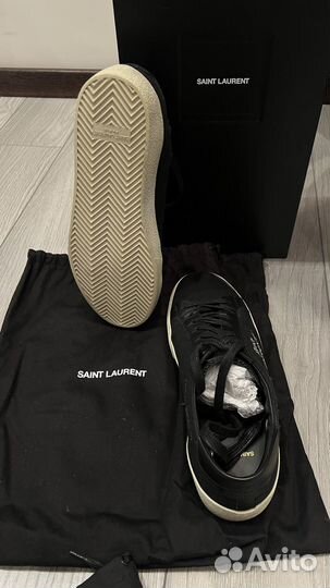 Saint laurent кеды мужские