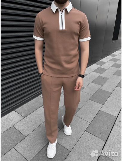 Костюм с брюками двойка