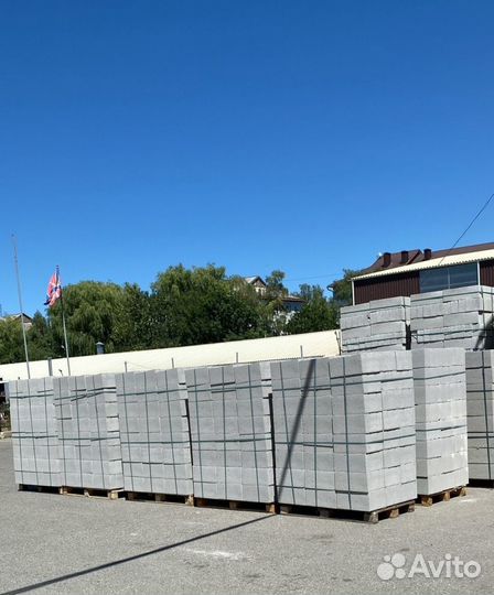 Пеплоблок М35 390х190х190