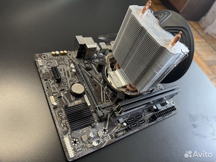 I3 10100f комплект (Плата + проц + озу + кулер)