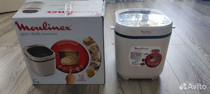 Хлебопечка moulinex новая