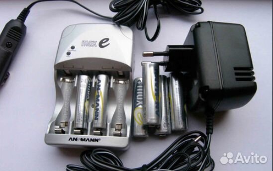 Зарядное устройство Ansmann maxE Speed-Set+ 4 ак