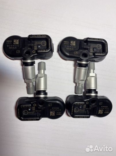 Датчики давления в шинах Toyota, Lexus