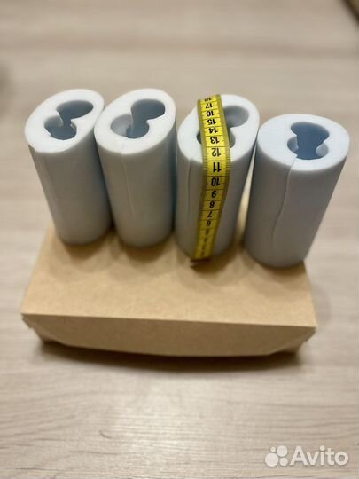 Силиконовые формы для свечей/самосборная коробка