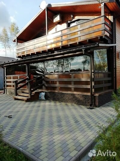 Мягкие окна для террасы