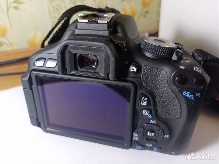 Зеркальный фотоаппарат canon eos 600d