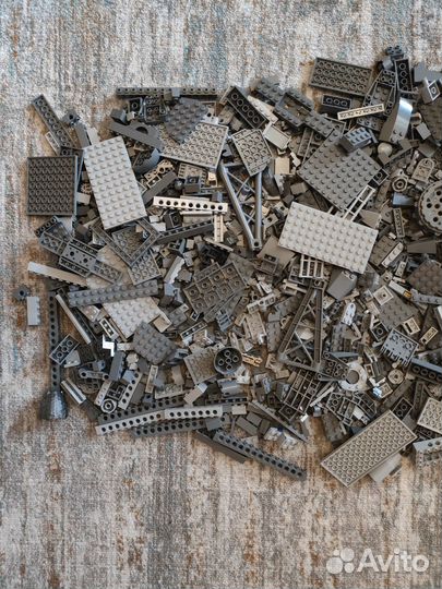 Lego детали серые